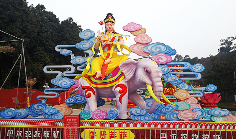 佛教彩灯定制,彩灯定制,