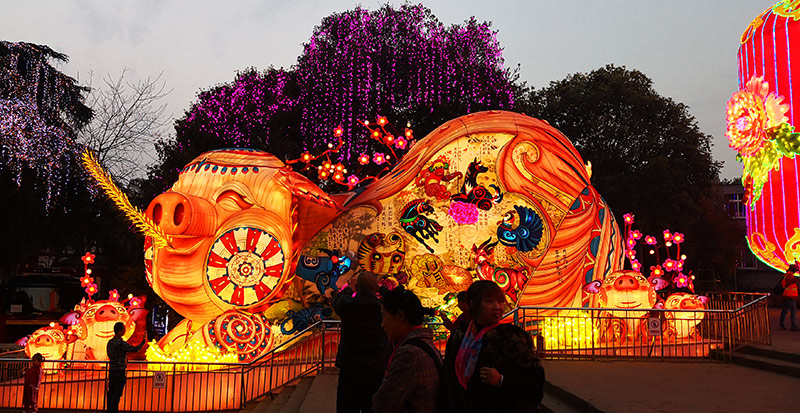 生肖彩灯制作,生肖彩灯,彩灯制作,