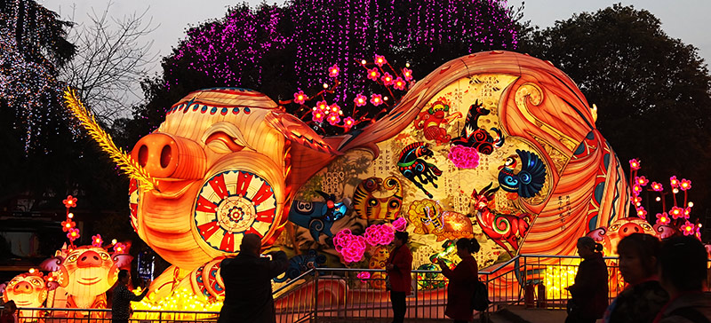 生肖彩灯制作,生肖彩灯,彩灯制作,