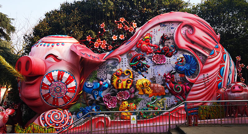 生肖彩灯制作,生肖彩灯,彩灯制作,