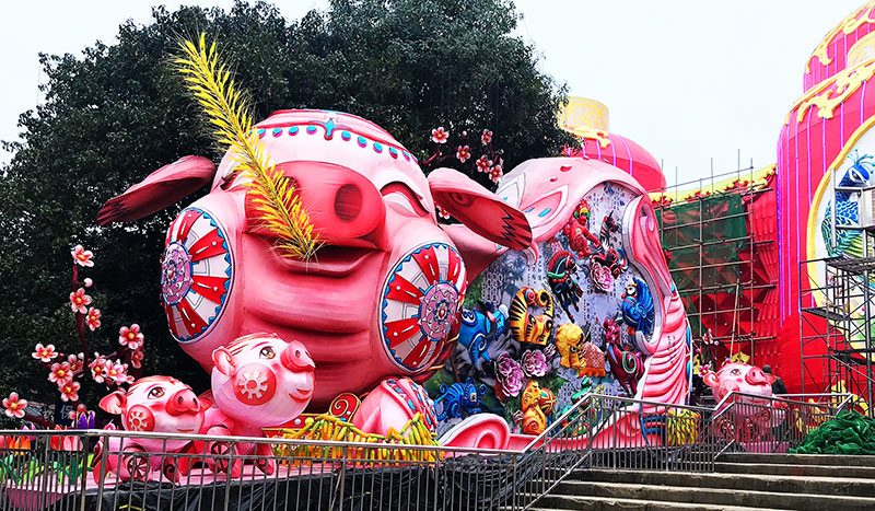 生肖彩灯制作,生肖彩灯,彩灯制作,