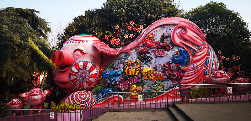 生肖彩灯制作,生肖彩灯,彩灯制作,