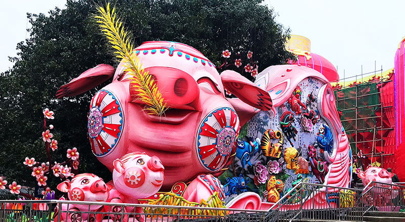 生肖彩灯制作,生肖彩灯,彩灯制作,