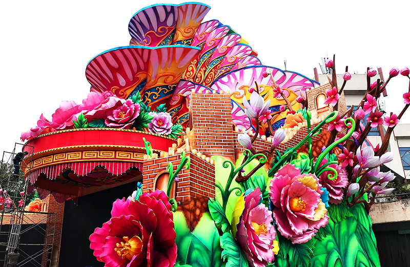 元宵节花灯,闹花灯,