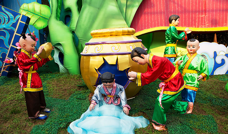 自贡彩灯制作,彩灯制作,