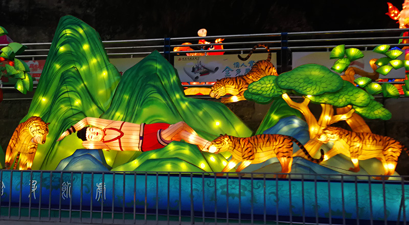 庙会彩灯，彩灯制作，