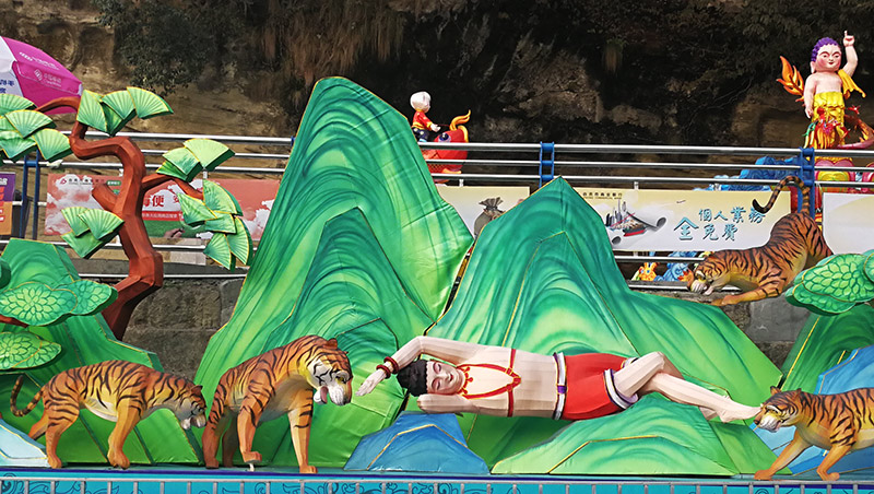 庙会彩灯，彩灯制作，