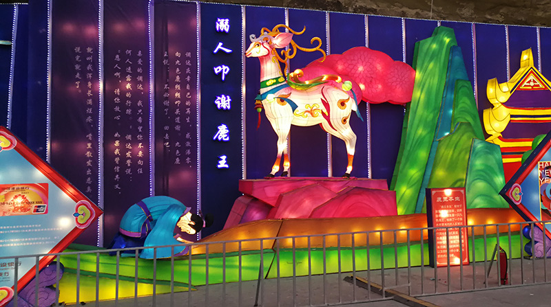 佛文化花灯制作,花灯制作,