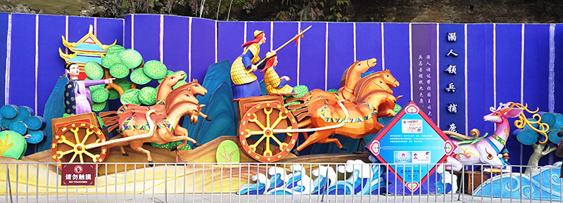 佛文化花灯制作,花灯制作,