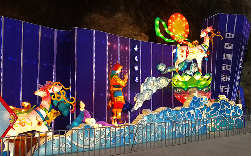 佛文化花灯制作,花灯制作,