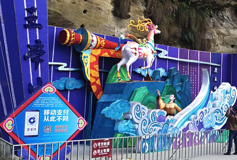 佛文化花灯制作,花灯制作,