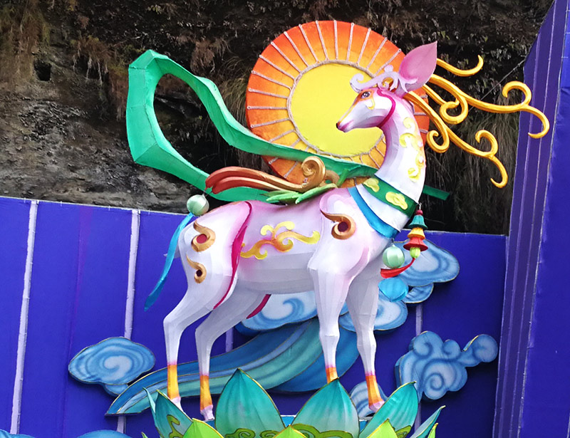 佛文化花灯制作,花灯制作,