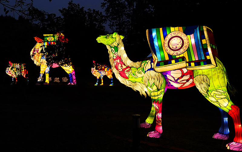 彩灯制作，自贡彩灯，