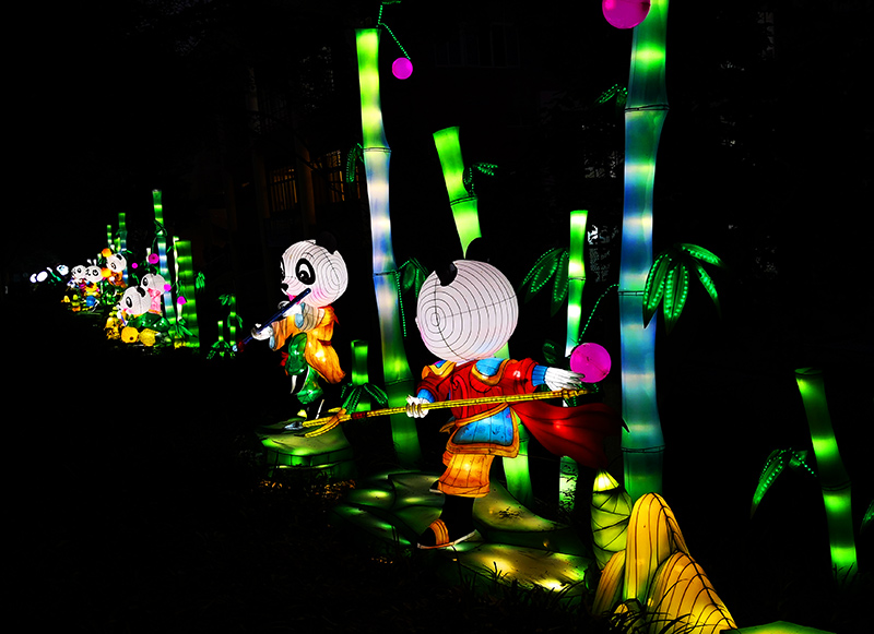 彩灯制作，自贡彩灯，