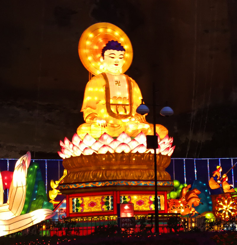 佛文化花灯定制，花灯定制，