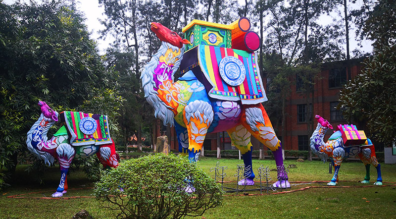 骆驼花灯,花灯定制,