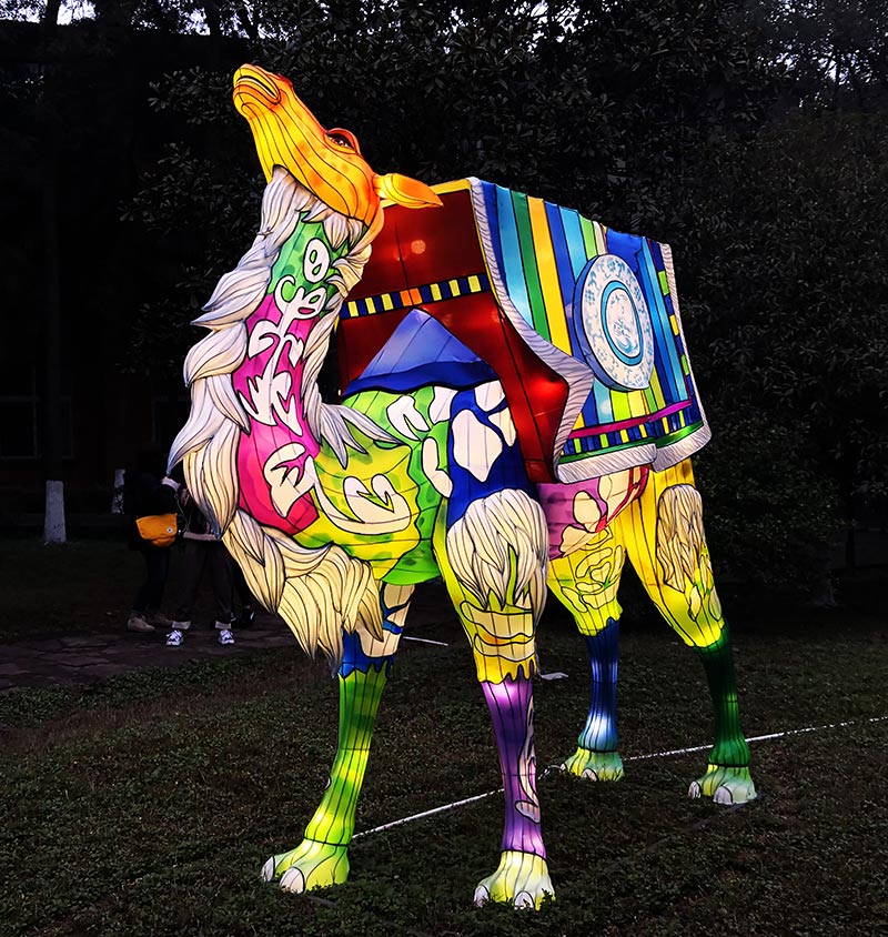 骆驼花灯,花灯定制,