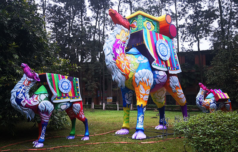 骆驼花灯,花灯定制,