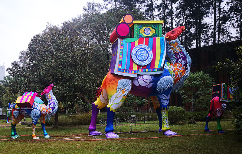 骆驼花灯,花灯定制,