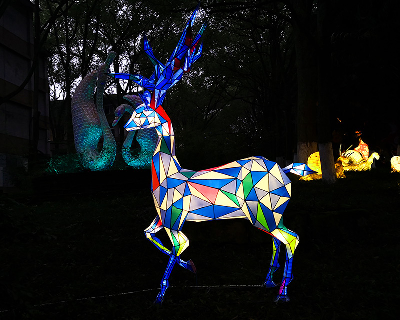 鹿子彩灯,彩灯制作,