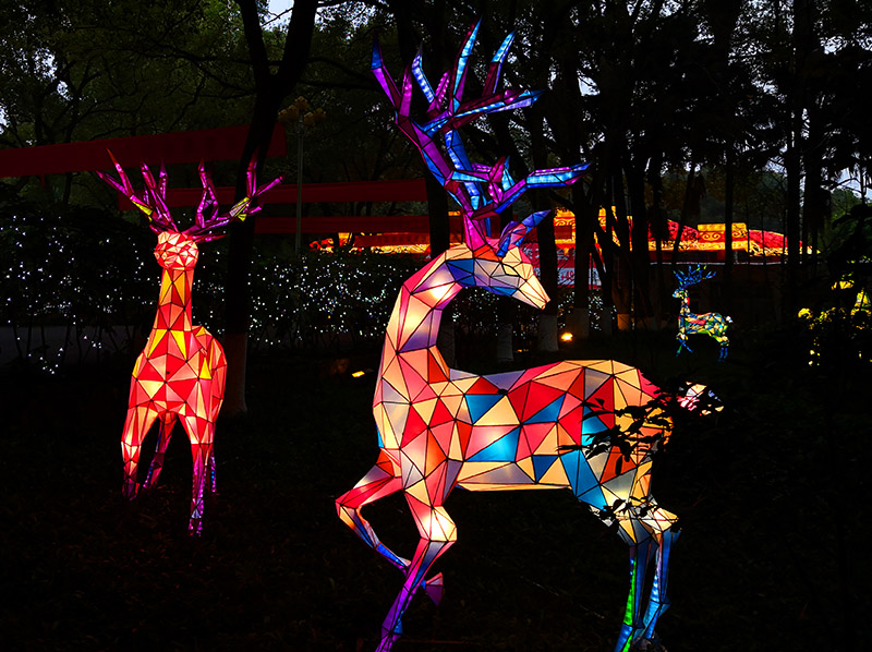 鹿子彩灯,彩灯制作,