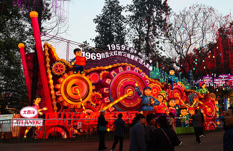 彩灯制作,春节彩灯,