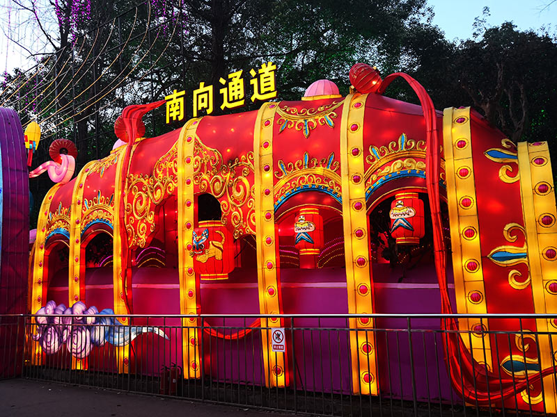 花灯制作，春节花灯，