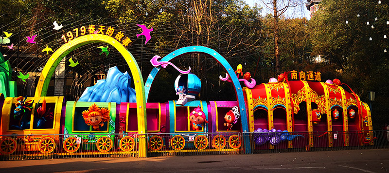 花灯制作，春节花灯，