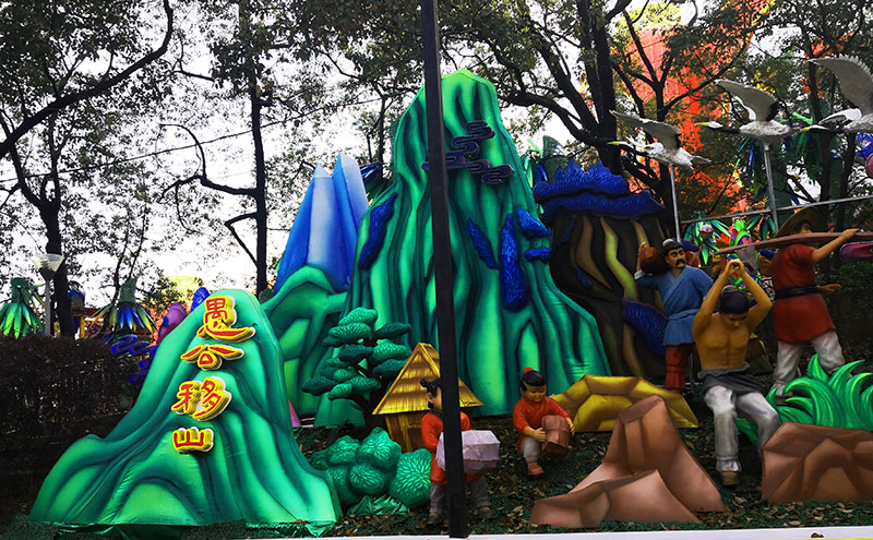 民间故事彩灯，彩灯制作，