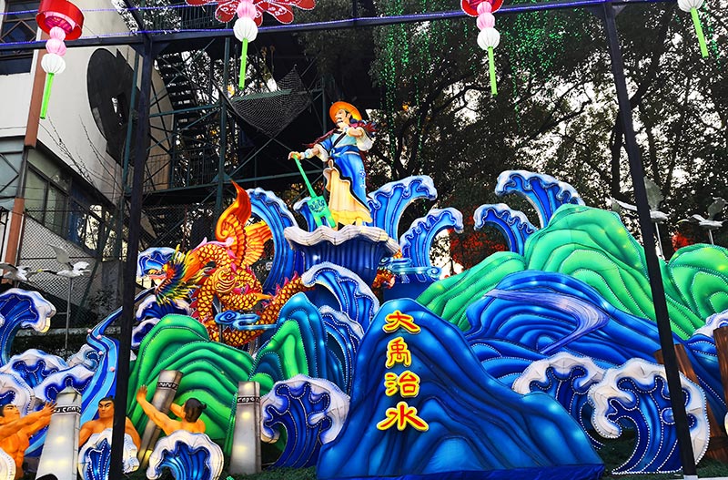 历史典故彩灯，彩灯制作，