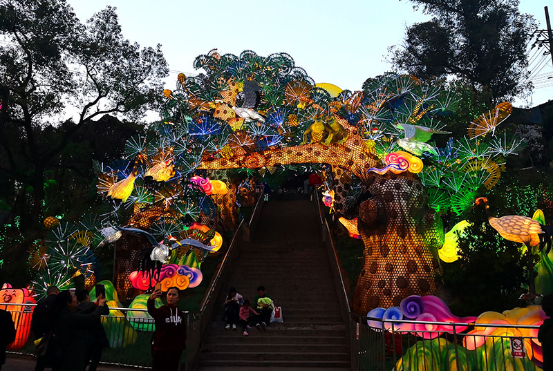 春节花灯制作，