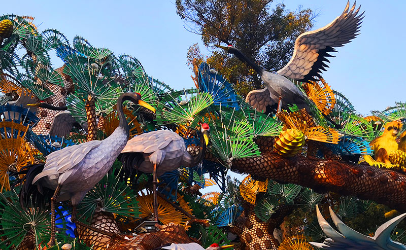 春节花灯制作，