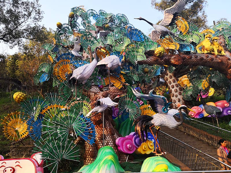 春节花灯制作，