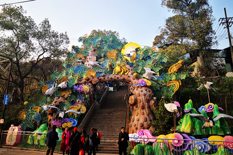 春节花灯制作，