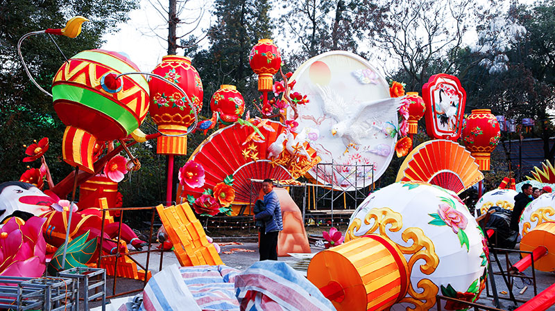 民俗彩灯,彩灯制作,