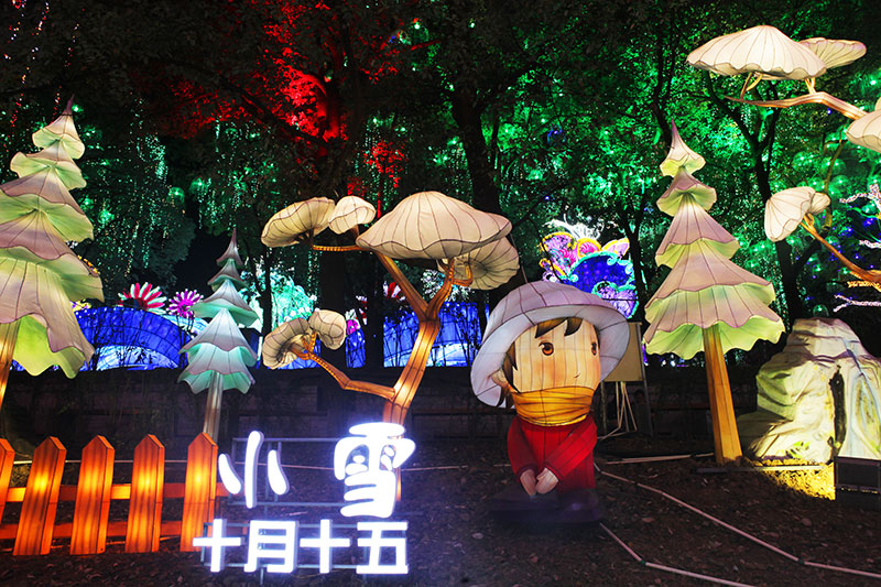 河南春节彩灯，彩灯制作，