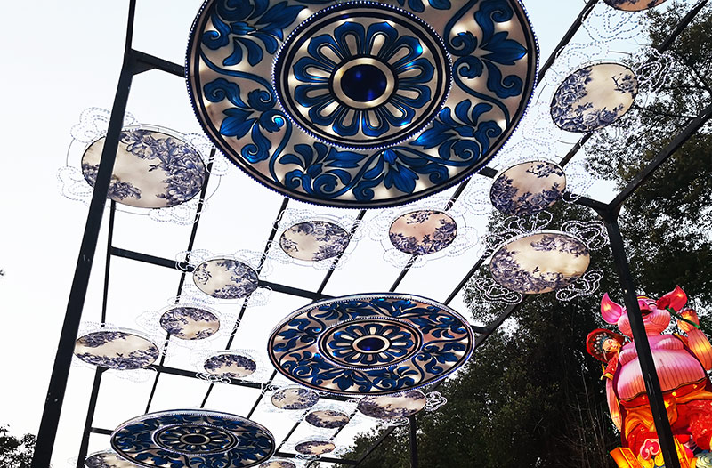 通道彩灯,彩灯制作,