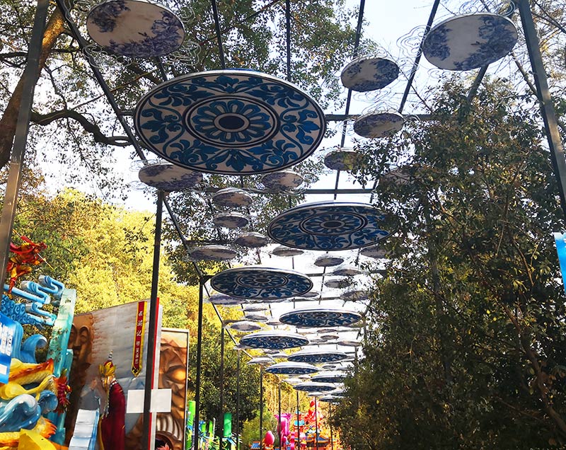 通道彩灯,彩灯制作,