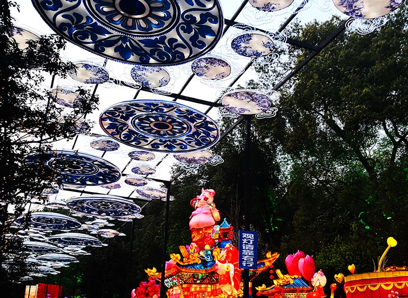 通道彩灯，彩灯制作，