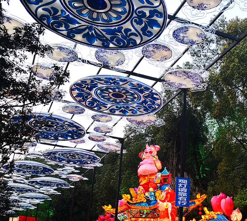 通道彩灯,彩灯制作,