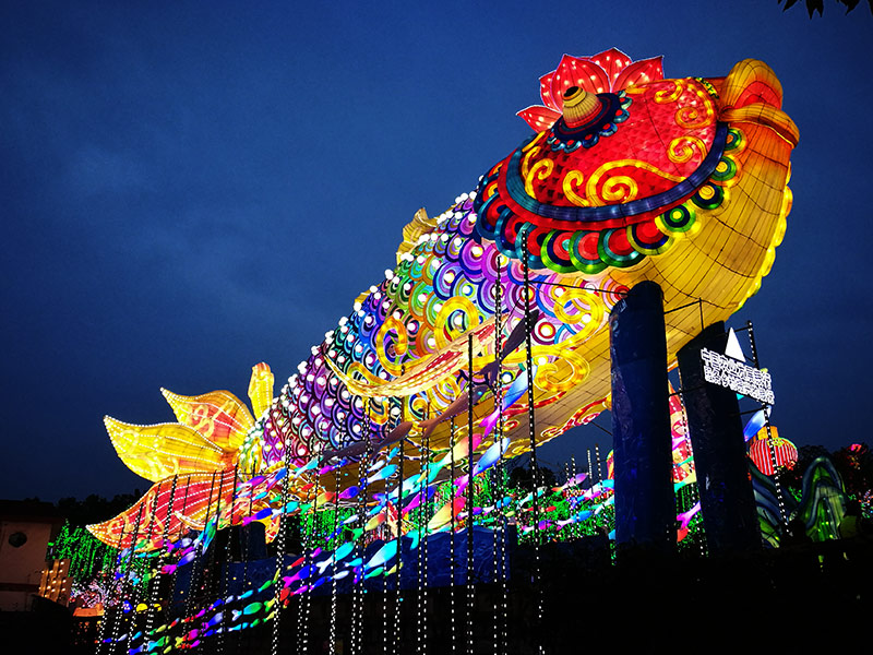 大型民俗彩灯，彩灯制作，