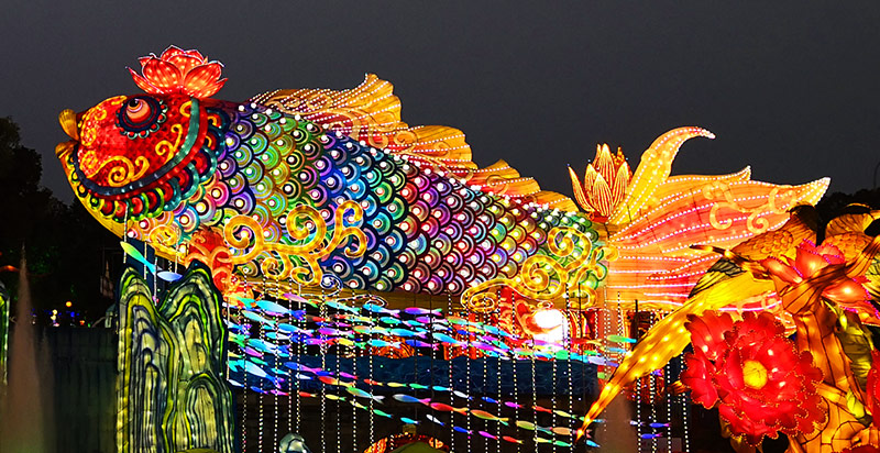 大型民俗彩灯，彩灯制作，