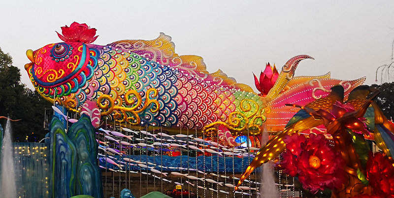 大型民俗彩灯，彩灯制作，