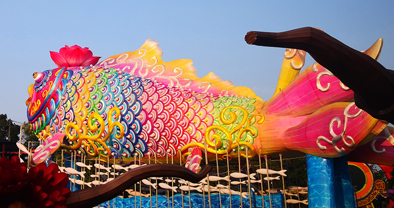 大型民俗彩灯，彩灯制作，