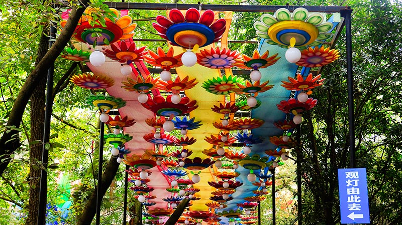 廊道彩灯花灯制作，彩灯花灯，