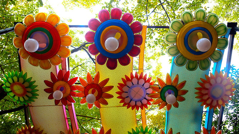 廊道彩灯花灯制作,彩灯花灯,