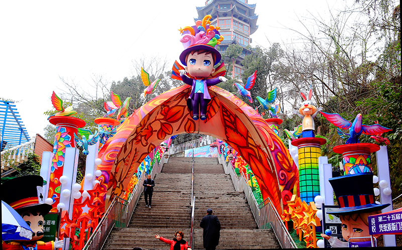 过道彩灯,彩灯制作,