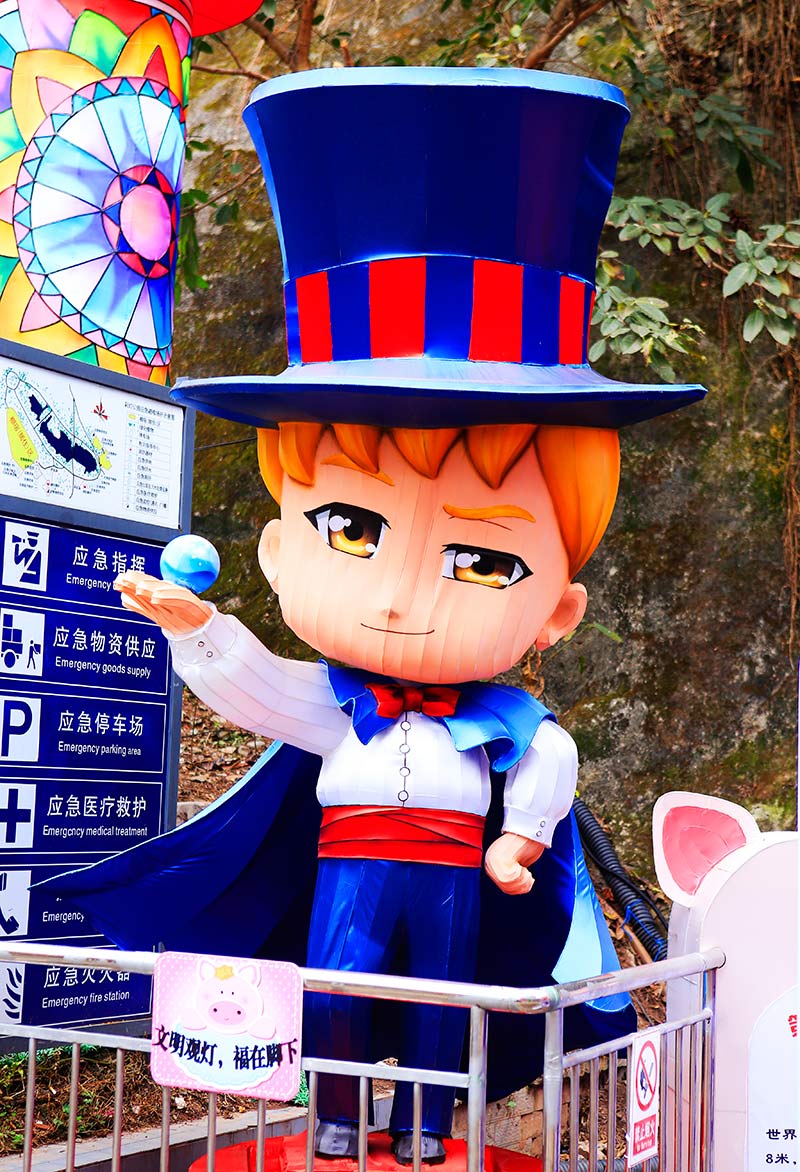 过道彩灯,彩灯制作,