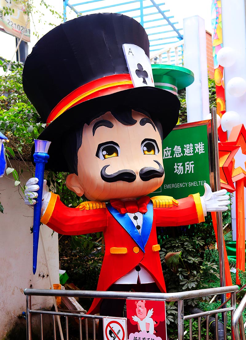 过道彩灯,彩灯制作,