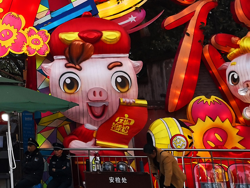 大门彩灯,彩灯制作,